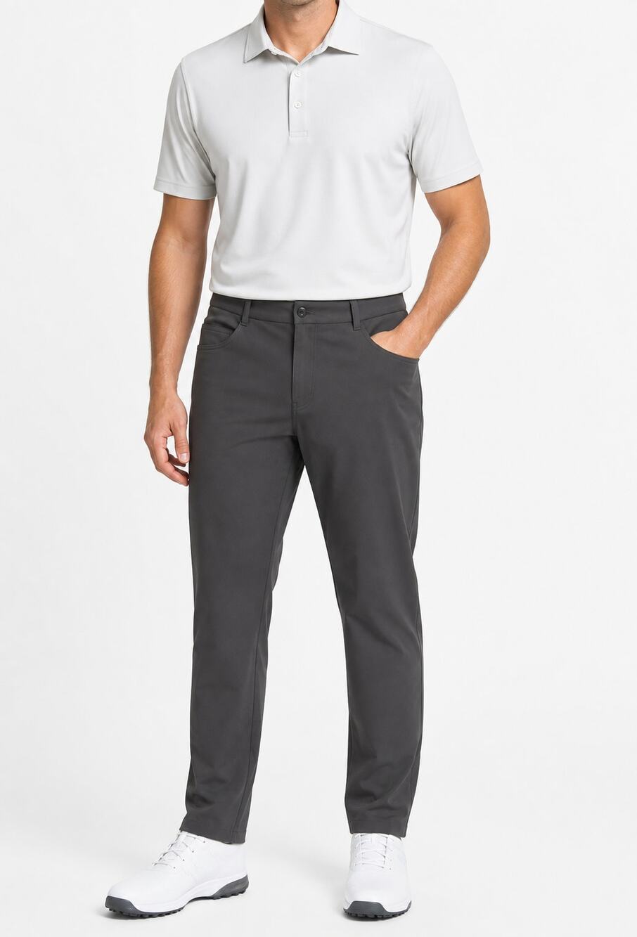 Callaway Men's Golf Performance Pants Gray Stretch 5 Pocket 40x30 Athleisure
